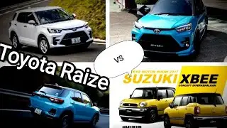 Toyota Raize 4WD 2020 vs Suzuki Xbee 2019/Разгон 0-130/Обзор автомобилей/FromJapanCars