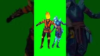 Jutsu Elemental Oct Elite Pass FreeFire Green screen | Subscribe green screen Video effect