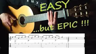 Alan Walker & ISÁK - Sorry \\ 3-finger guitar cover with tabs&notes