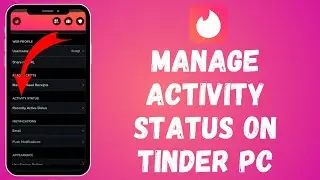 How to Manage Activity Status on Tinder Web 2024