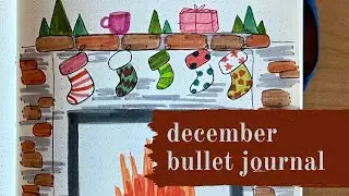 December 2021 Bullet Journal Setup!