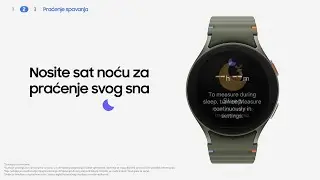 SAMSUNG | Galaxy Watch7: Kako koristiti praćenje spavanja za dobar san