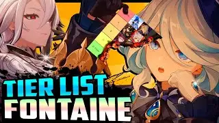 O MELHOR E PIOR PERSONAGEM DE FONTAINE! - Tier List | Genshin Impact