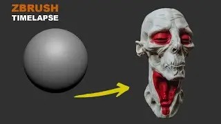 ZBRUSH TIMELAPSE - STYLIZED CHARACHTER