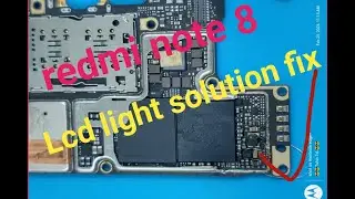 redmi note 8 lcd light problem