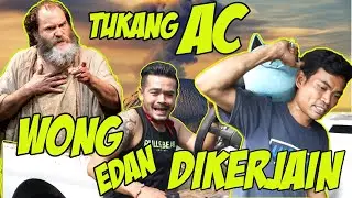 PARAH!!! TUKANG AC DIKERJAIN WONG EDAN