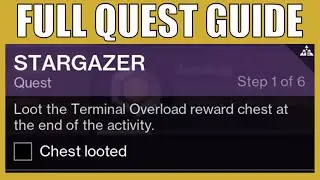 Stargazer Quest Guide Destiny 2 Lightfall - How To Unlock Stargazer Quest