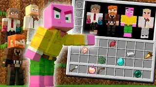 Survival, but we have ONE Inventory - Minecraft