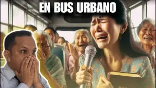 Mujer canta y predica en un bus y suceden cosas extraordinarias