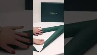 Gift wrap ASMR 🤤 #MulberryGifts