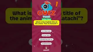 Daily Anime Quiz! 🤔