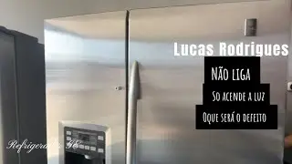 Geladeira GE não liga compressor/ não gela