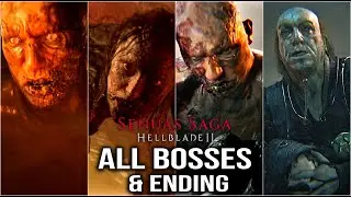 Hellblade 2 -  All Boss Fights + Ending (2K60fps)
