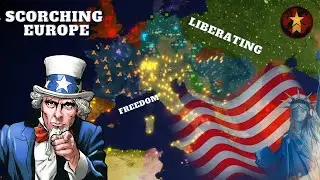 Liberating Then Scorching Europe | Roblox Rise Of Nations