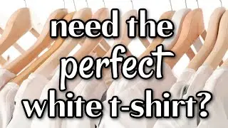 finding the *PERFECT* white t shirt for women over 40