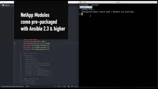 Using Ansible with NetApp ONTAP
