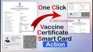 How to Get A Vaccination Certificate Into An ID Card in Hindi