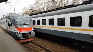 ЭП2Д-0018 и ЭП2Д-0068 прибывают на Трикотажную МЦД-2