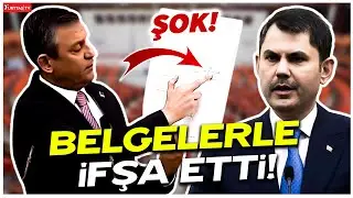 Özgür Özel belgelerle ifşa etti! Murat Kurum ne diyecek?