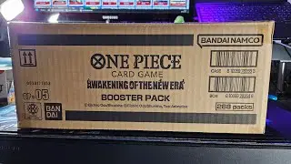 Opening a WHOLE CASE of One Piece Card Game OP05 Awakening of the New Era!!!