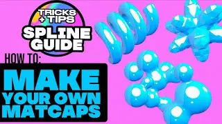 SPLINE GUIDE : Make Your Own Matcaps from Any Image Using Spline
