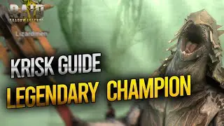 RAID Shadow Legends Hero Build  KRISK | GEAR | ARENA | Ice Golem Dungeon