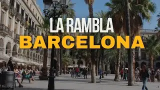 Barcelona, Spain la Rambla Walk 4K  Barcelona Vlog 2024 ||Er Dhillon Rajan