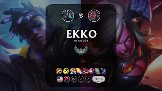 Ekko Jungle vs Vi - NA Challenger Patch 13.3