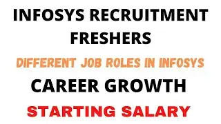 INFOSYS FRESHER RECRUITMENT | SALARY PACKAGE | CAREER GROWTH |JOB DESCRIPTION 