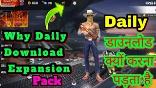 Free Fire Daily Expansion pack Download in Samsung phone,Problem Fixed|Why Daily Download Expansion.
