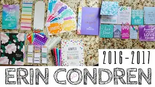 THE EPIC 2016-2017 ERIN CONDREN LIFE PLANNER UNBOXING HAUL!!