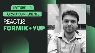 10 lecture formik form field error message component - React Formik Yup हिंदी में