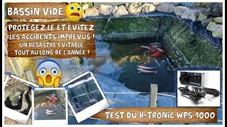 Prevent your garden pond from accidentally emptying with the H Tronic WPS 1000 complete test