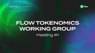 Flow Tokenomics Working Group - Meeting #1