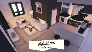 Cozy Neutral Tiny Home Speed Build ✨ Roblox Adopt me!