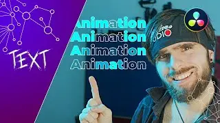 Animate Text with the Follower Modifier Davinci Resolve - Text Animation Tutorial German