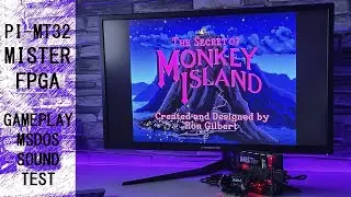 MONKEY ISLAND - AO486 MSDOS - MISTER FPGA - MT32PI - SOUND TEST MIDI ROLAND