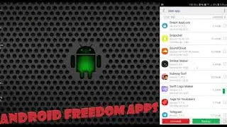 Remove Many apps at once in android
