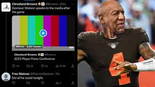 Deshaun Watson has a Twitter BURNER 😂