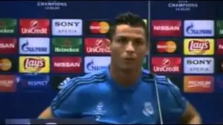 Zidane éclata de rire avec la conférence de Cristiano Ronaldo de presse