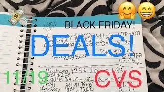 CVS Breakdown | 11/19 & Black Friday
