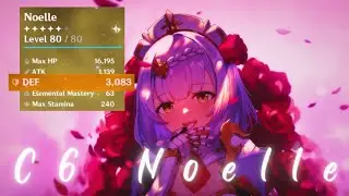 Zhongli Who? Noelle Sheild Build | Genshin Impact