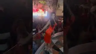 @poonampandeyreal slays in orange outfit at @diabloindore. Let’s party all night.🥳