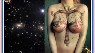 Sterrenbeelden in Bodypaint