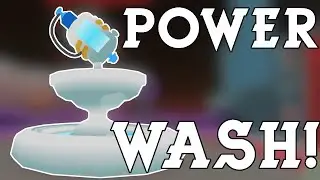 Washing A Mansion! [Power Wash Tycoon - Roblox]