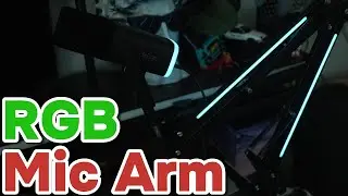 This RGB Mic Arm is INSANE! 🎤 FIFINE AmpliGame BM38 Boom Arm Review