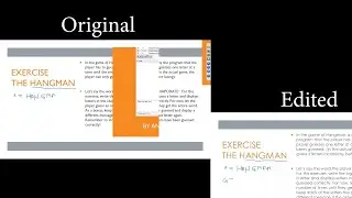 Training video editing