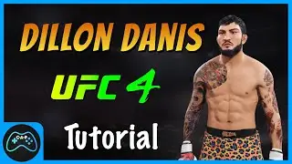 How to Create Dillon Danis || UFC 4 CAF Formula