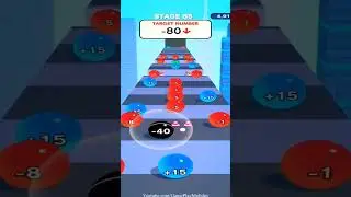 Calculate Ball (android) level 85 #2048 #ballgame #2048ballgame
