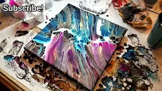 Swipe Technique - Acrylic Pouring Techniques